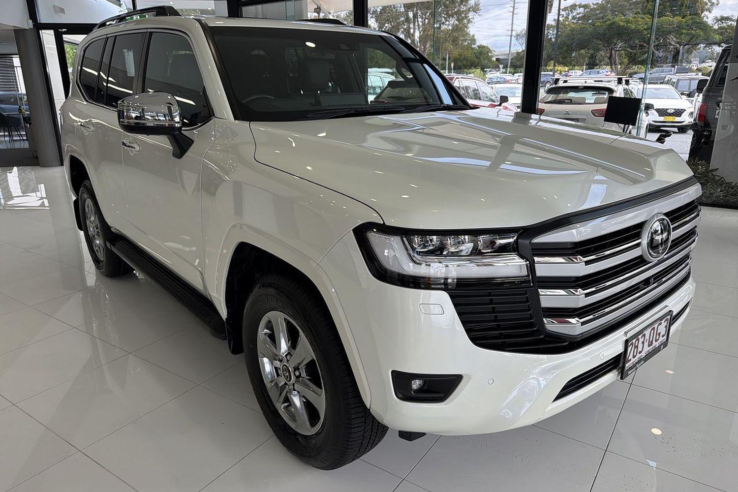 2023 Toyota Landcruiser Sahara in White