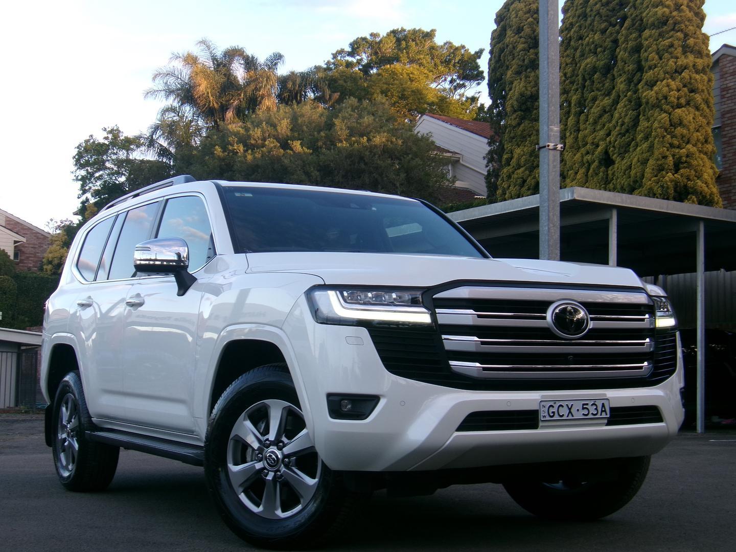 2022 Toyota Landcruiser Sahara in White