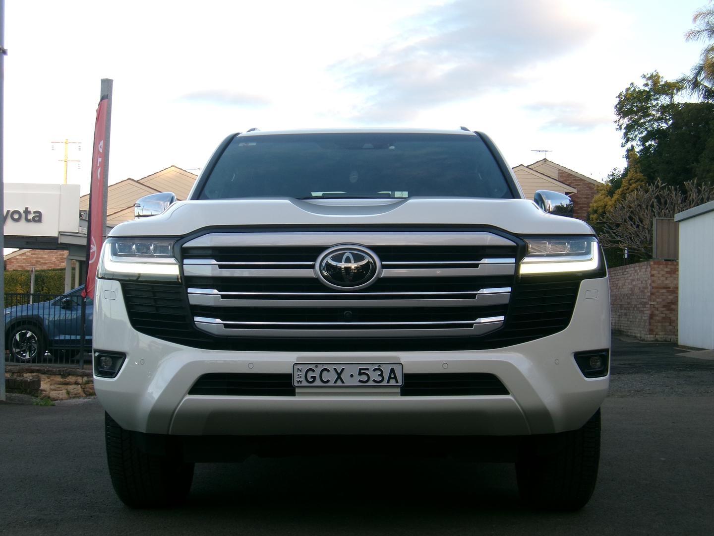 2022 Toyota Landcruiser Sahara in White