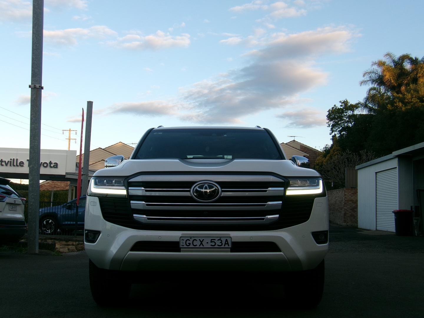 2022 Toyota Landcruiser Sahara in White
