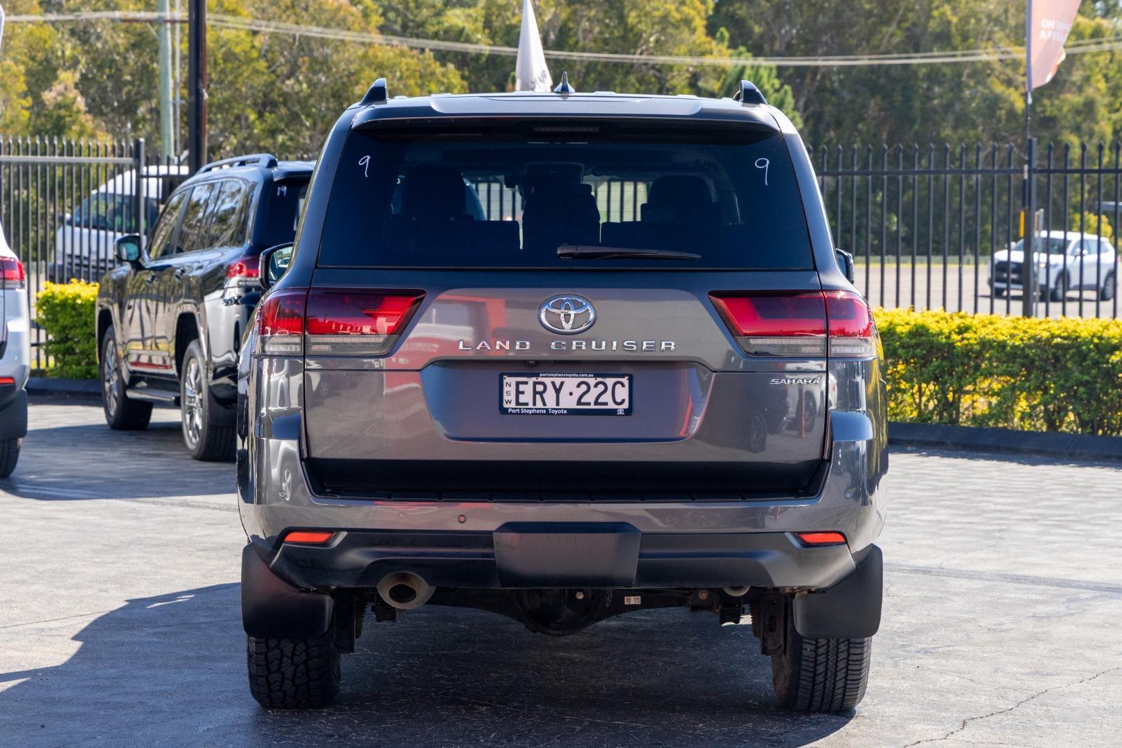 2021 Toyota Landcruiser Sahara in Silver
