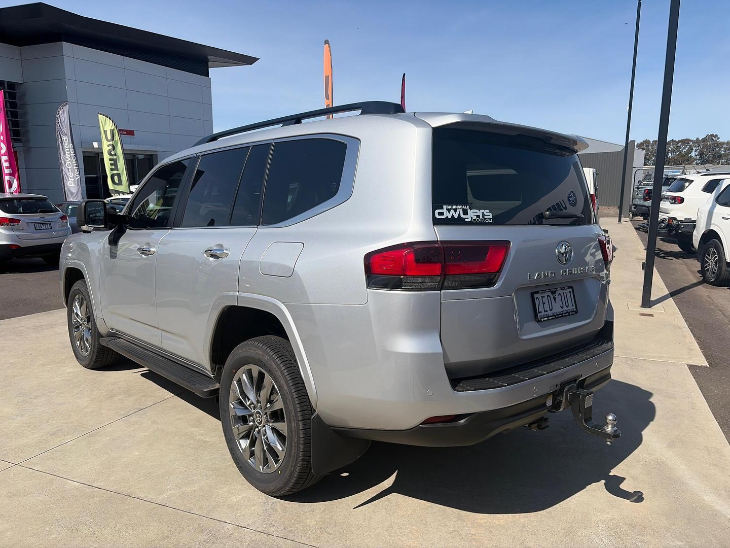 2022 Toyota Landcruiser Sahara in Silver