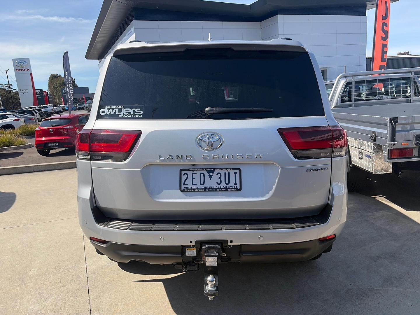 2022 Toyota Landcruiser Sahara in Silver