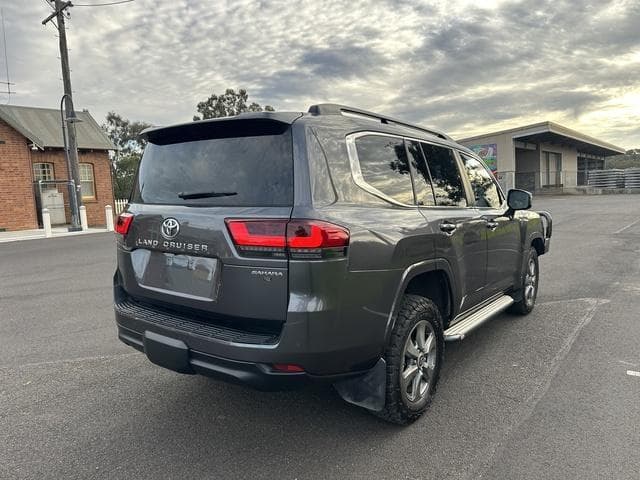 2022 Toyota Landcruiser Sahara in Silver