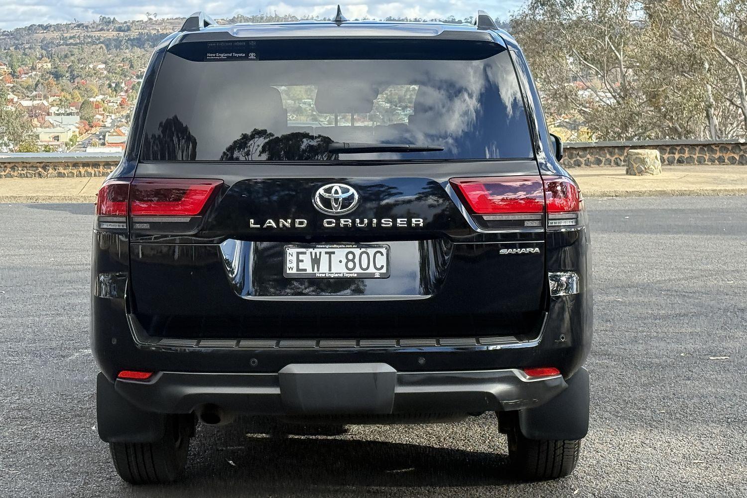 2022 Toyota Landcruiser Sahara in Black