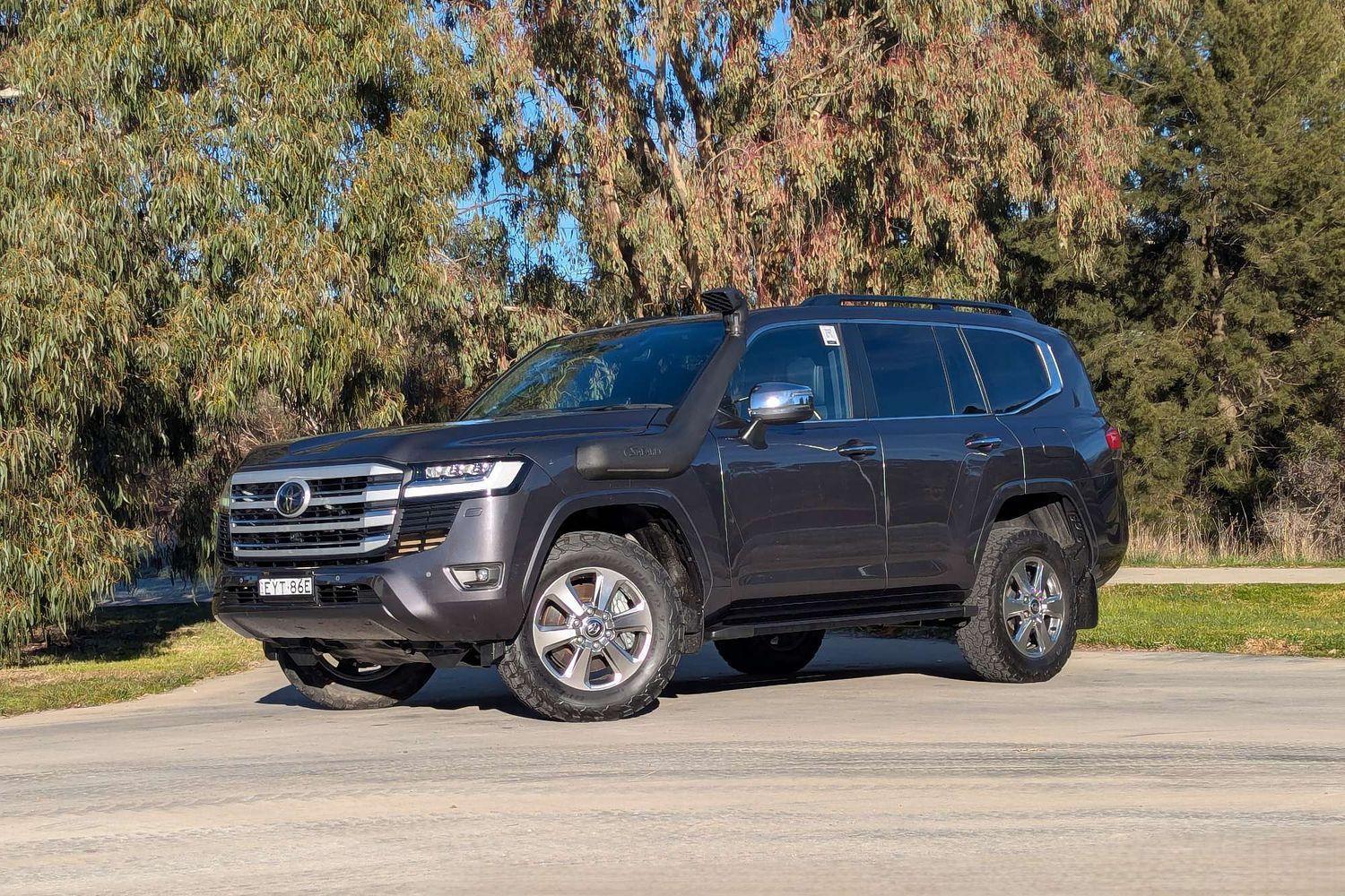 2023 Toyota Landcruiser Sahara in Silver