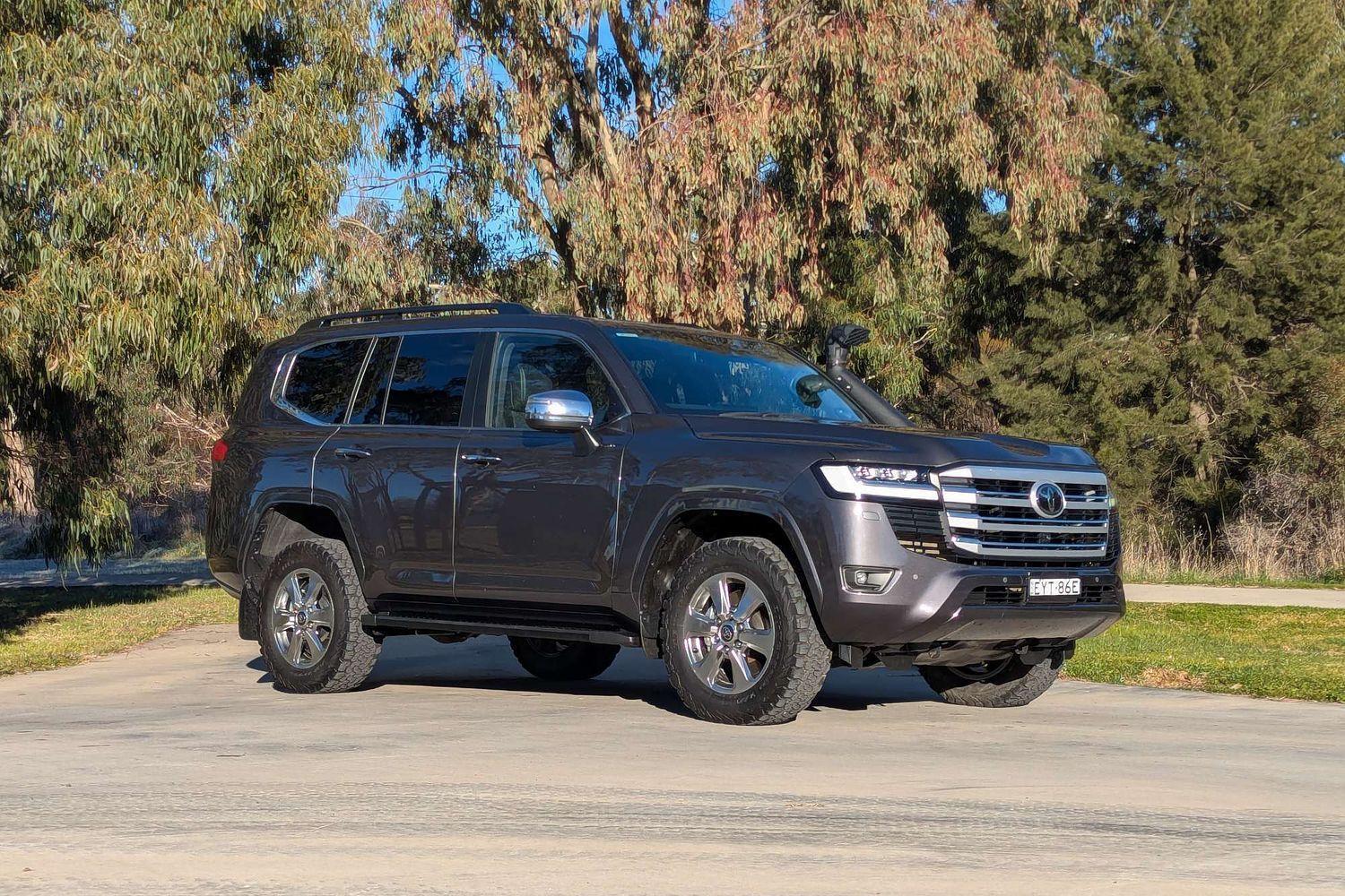 2023 Toyota Landcruiser Sahara in Silver