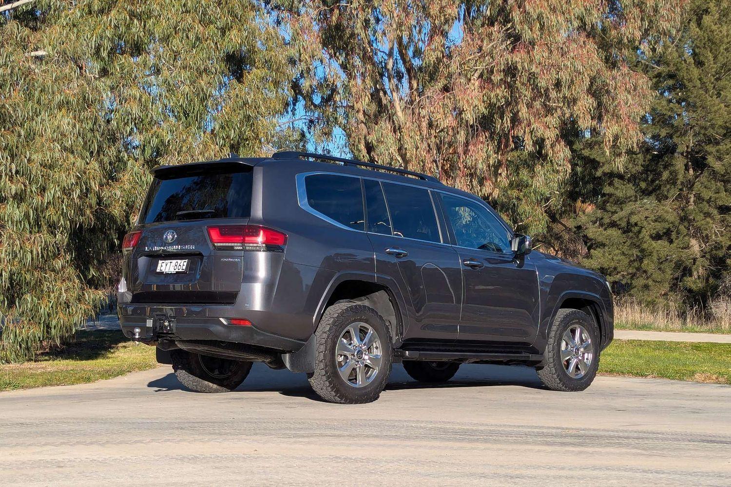 2023 Toyota Landcruiser Sahara in Silver