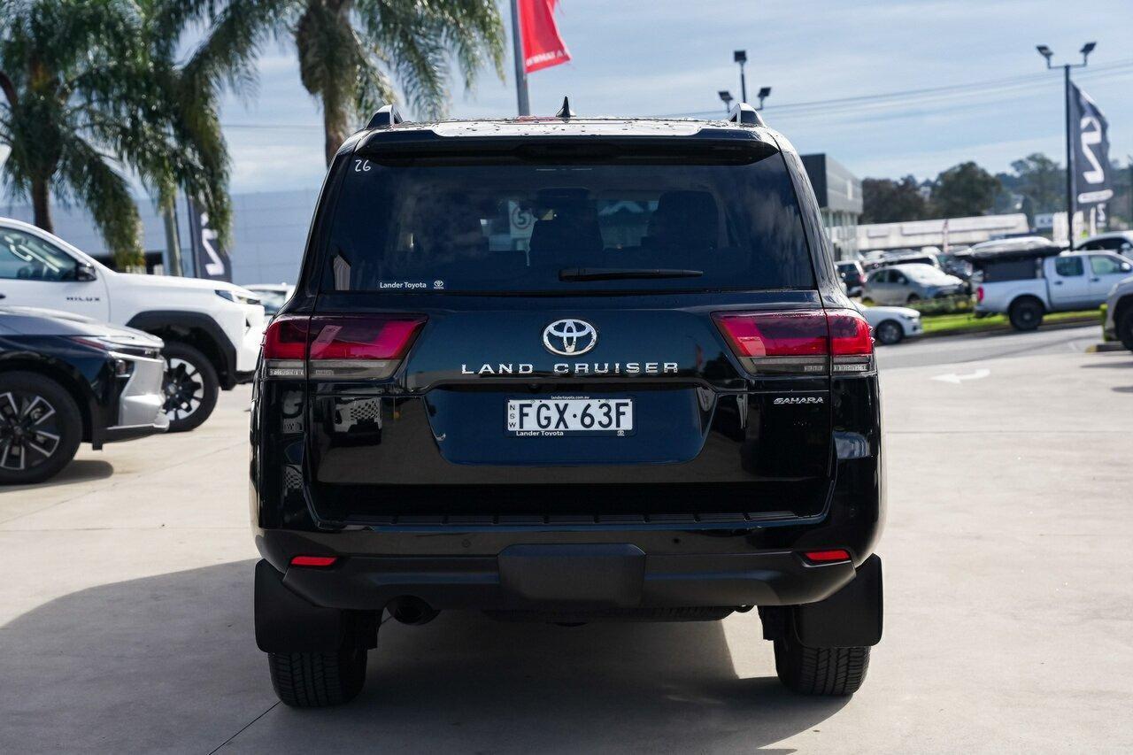 2024 Toyota Landcruiser Sahara in Black