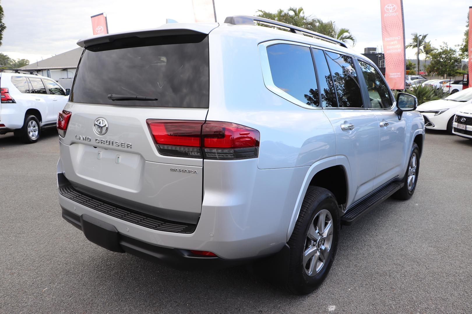 2025 Toyota Landcruiser Sahara in Silver