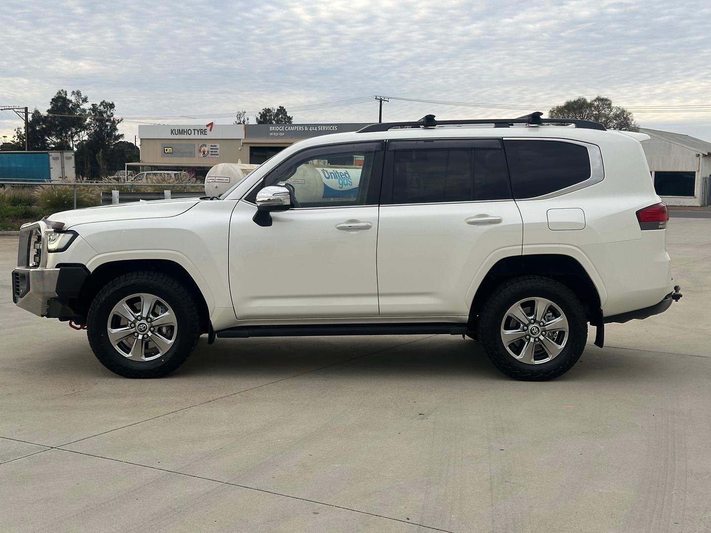 2021 Toyota Landcruiser Sahara in White