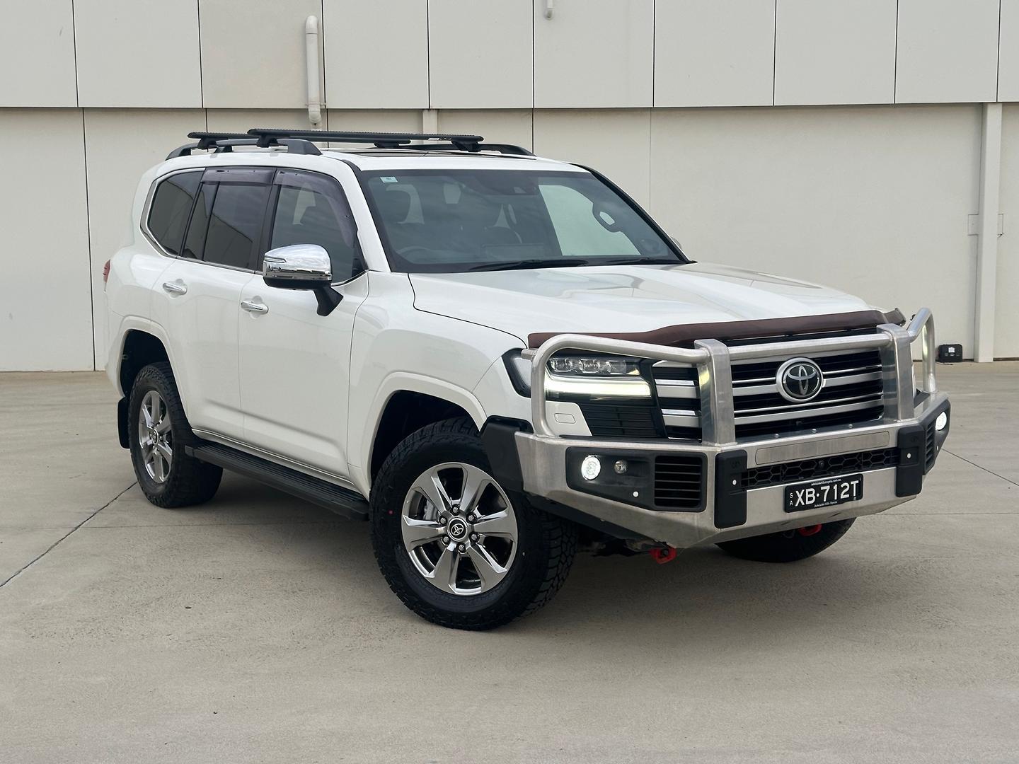 2021 Toyota Landcruiser Sahara in White