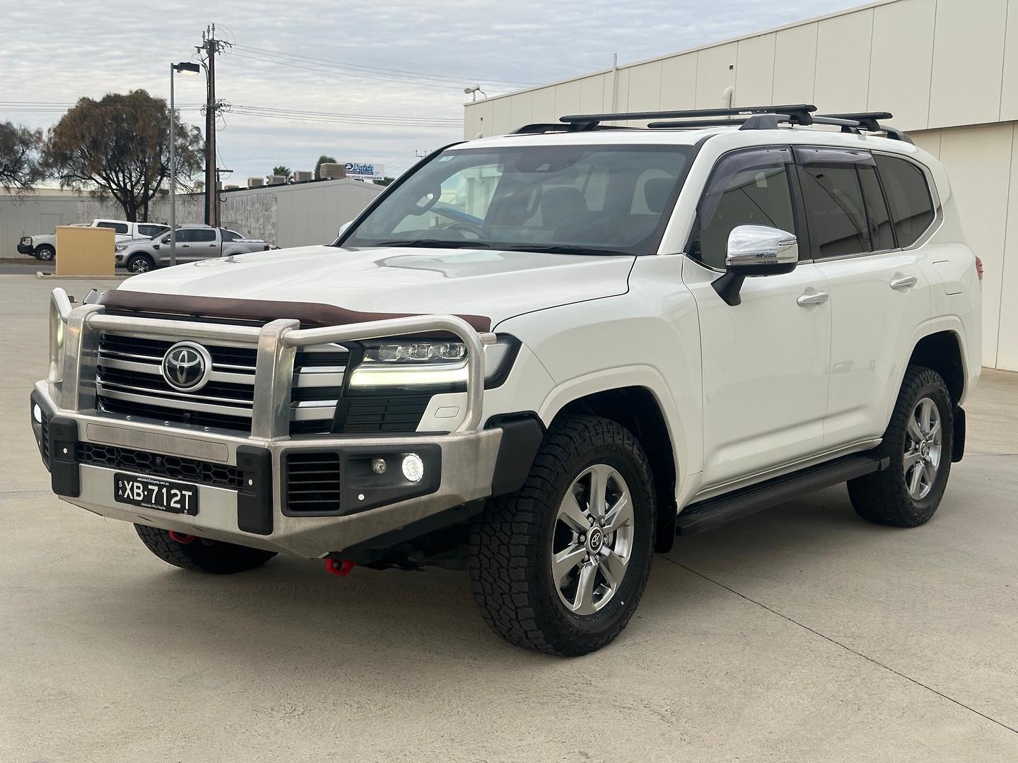 2021 Toyota Landcruiser Sahara in White