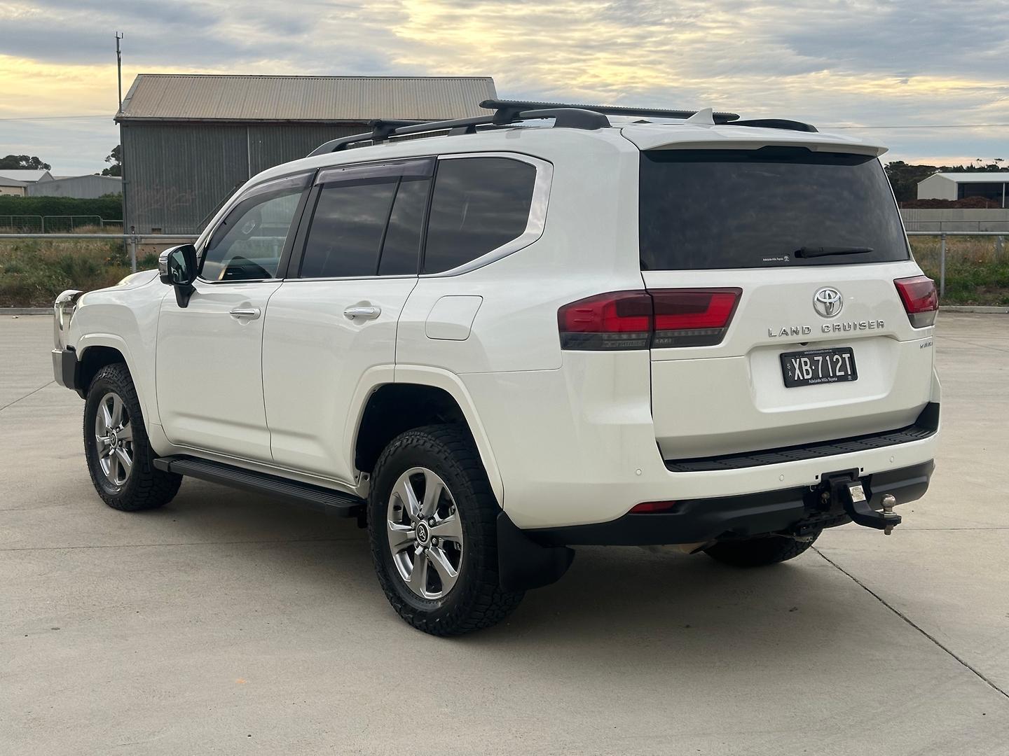 2021 Toyota Landcruiser Sahara in White