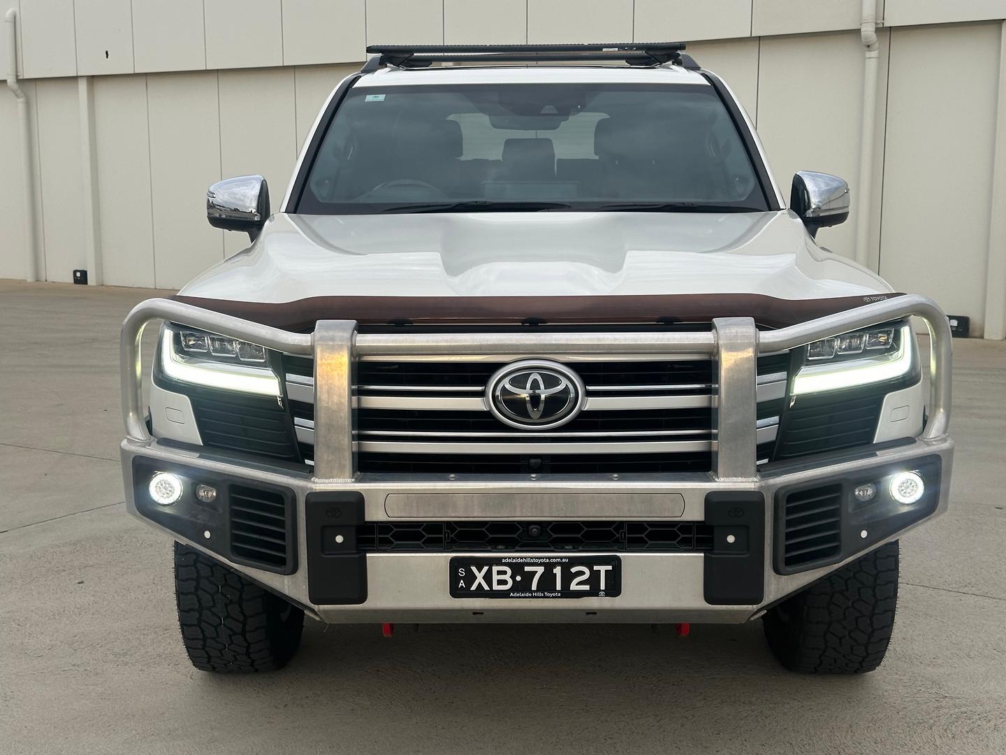 2021 Toyota Landcruiser Sahara in White