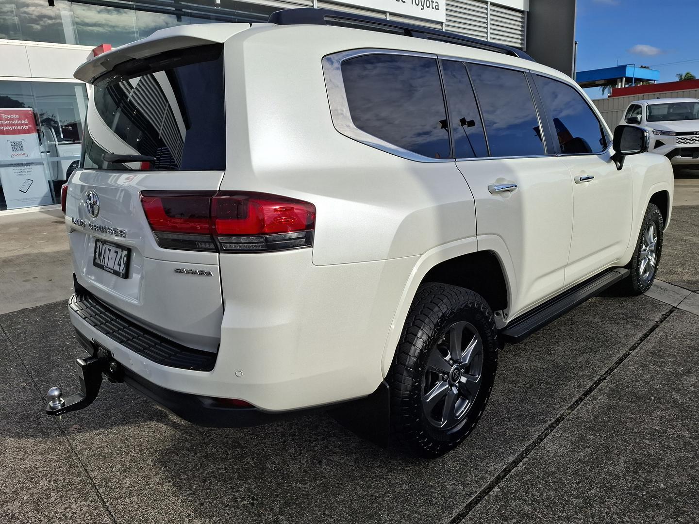 2022 Toyota Landcruiser Sahara in White