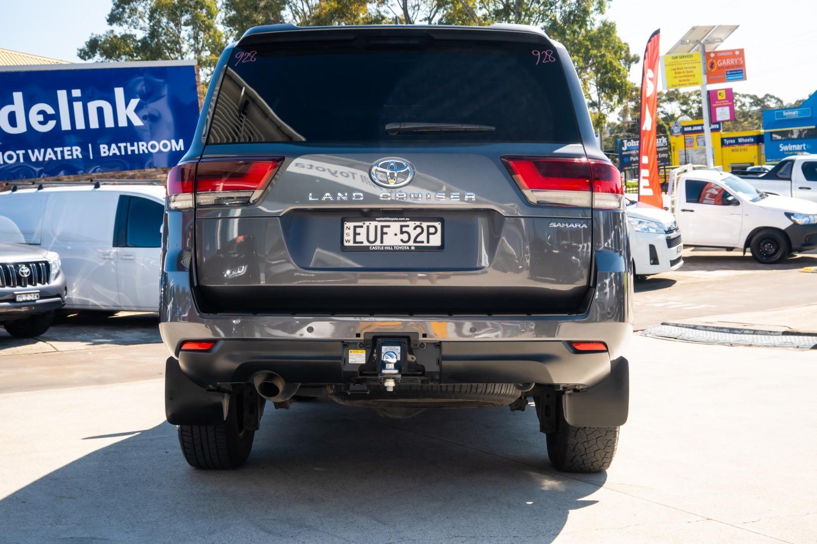 2022 Toyota Landcruiser Sahara in Silver