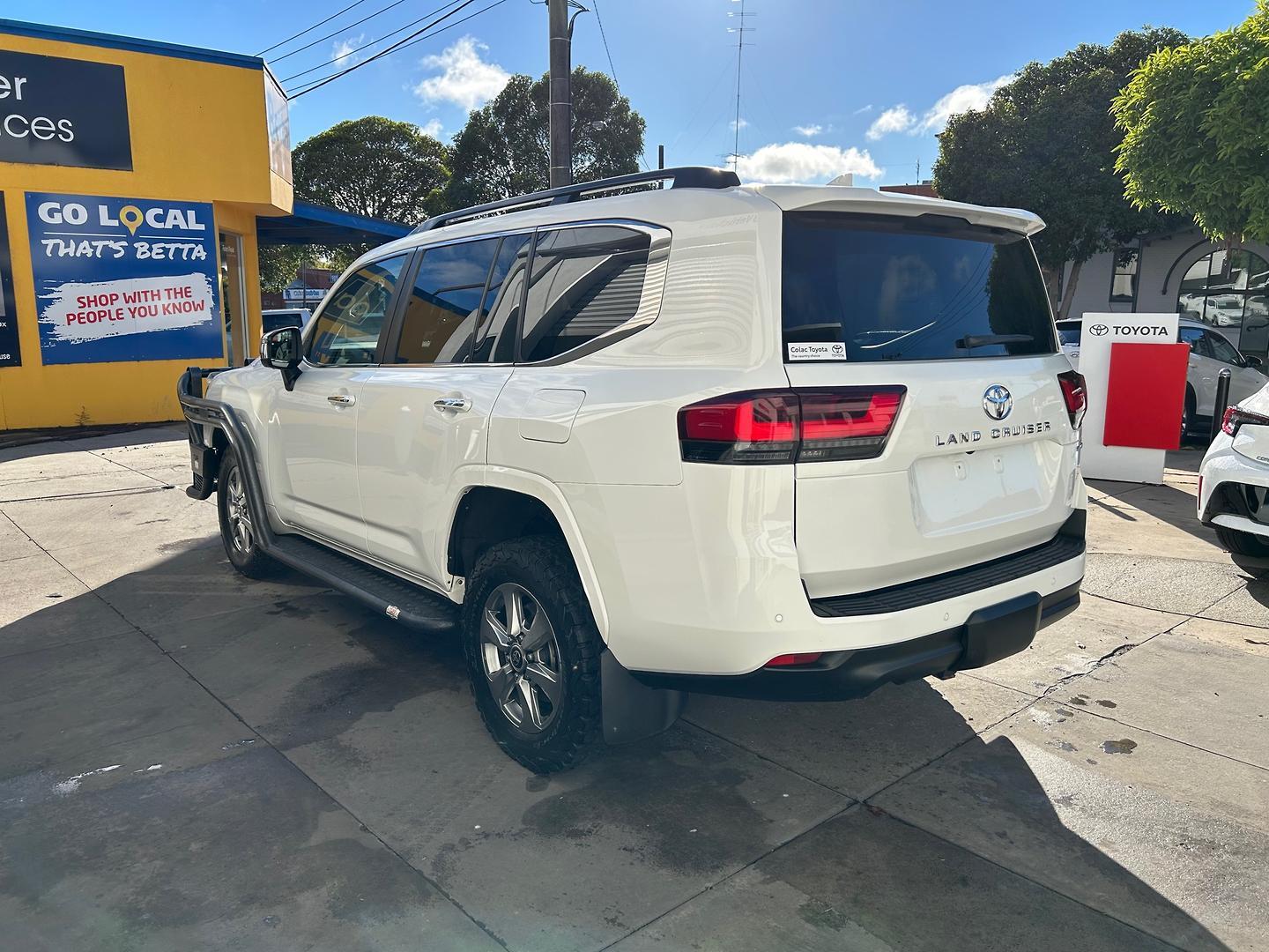 2022 Toyota Landcruiser Sahara in White