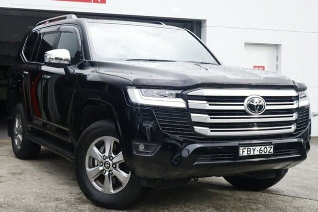 2023 Toyota Landcruiser Sahara in Black