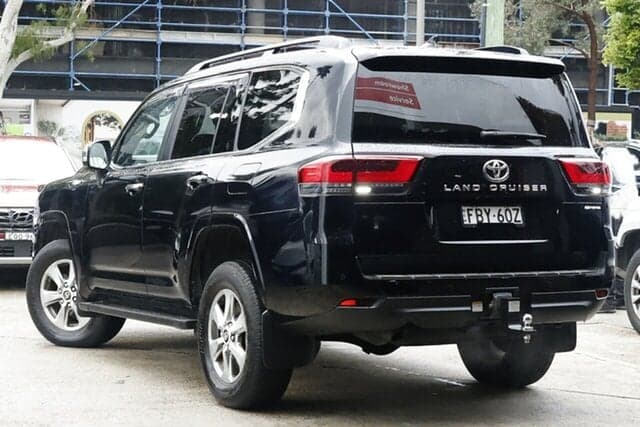 2023 Toyota Landcruiser Sahara in Black