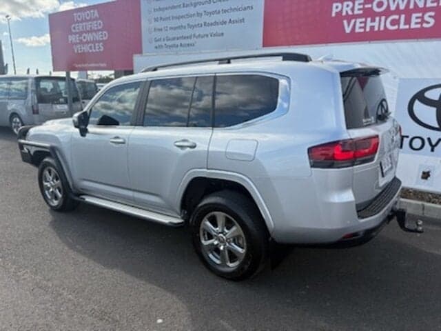 2024 Toyota Landcruiser Sahara in Silver