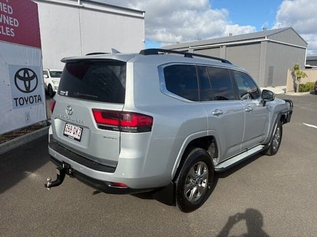 2024 Toyota Landcruiser Sahara in Silver