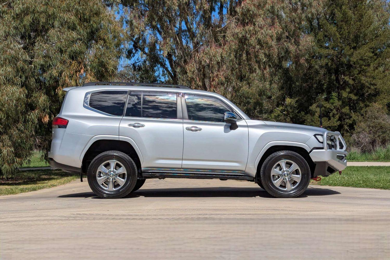 2021 Toyota Landcruiser Sahara in Silver