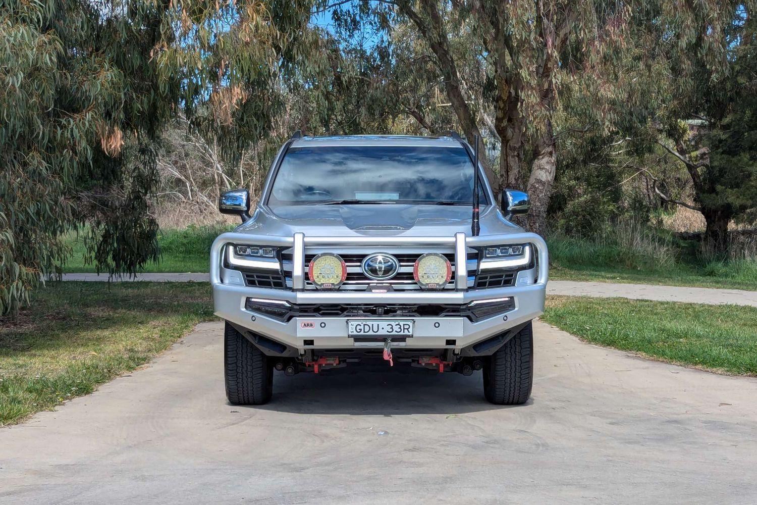 2021 Toyota Landcruiser Sahara in Silver