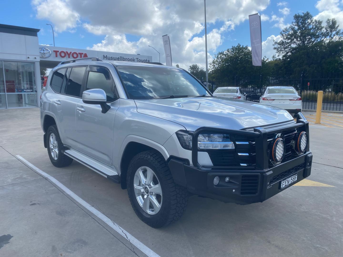 2023 Toyota Landcruiser 300 GXL in Silver