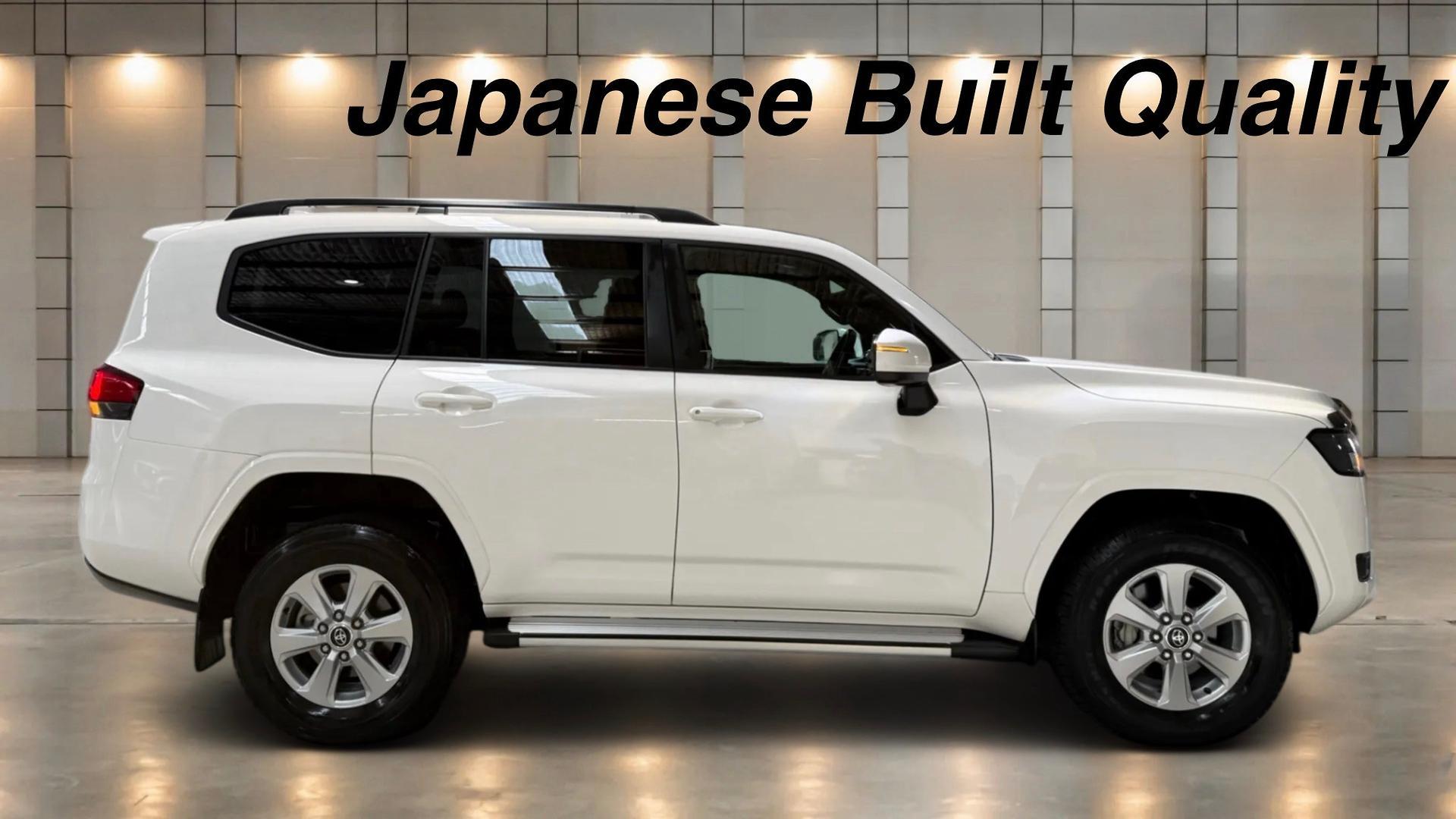 2024 Toyota Landcruiser GXL in White