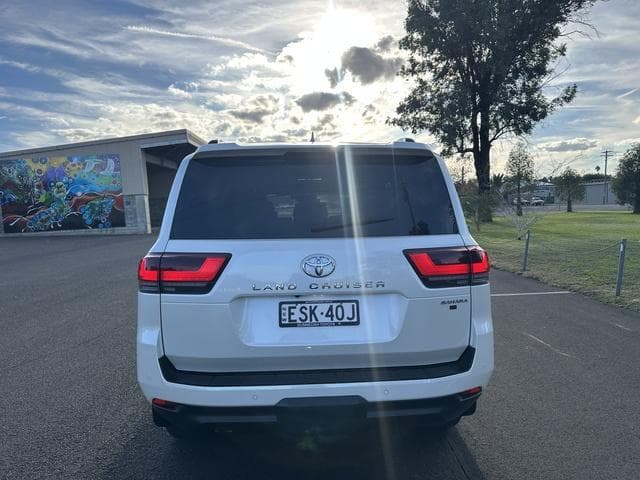 2022 Toyota Landcruiser Sahara in White