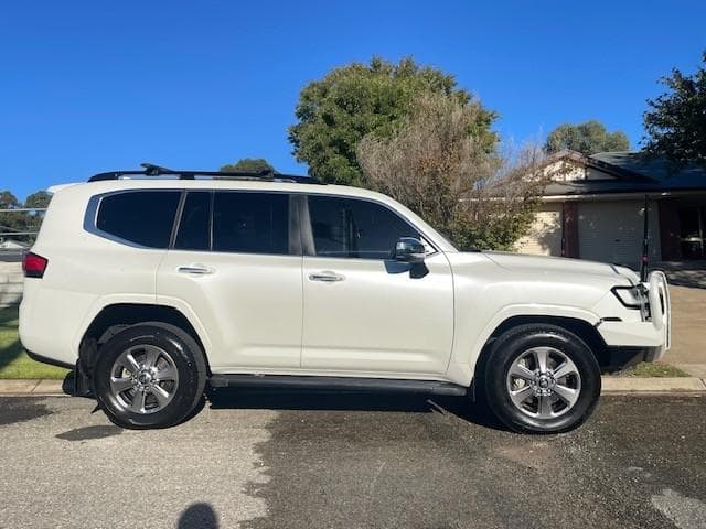 2024 Toyota Landcruiser Sahara in White