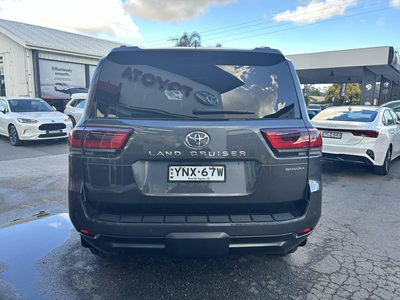 2024 Toyota Landcruiser Sahara in Silver