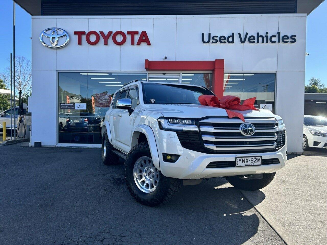 2024 Toyota Landcruiser Sahara in White