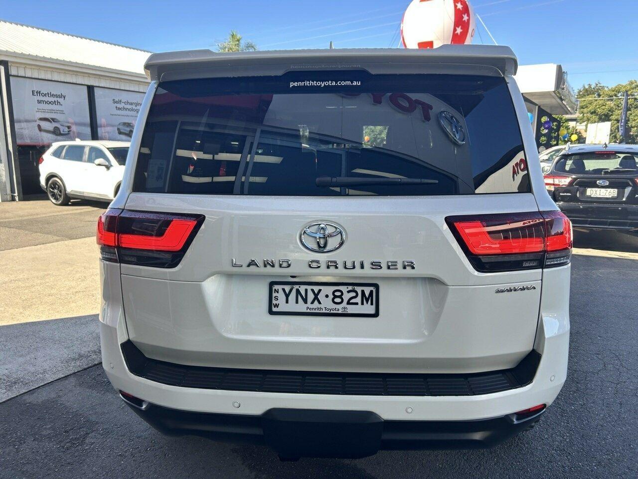 2024 Toyota Landcruiser Sahara in White