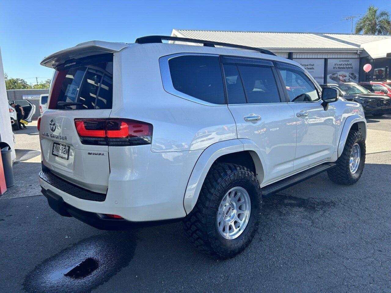 2024 Toyota Landcruiser Sahara in White
