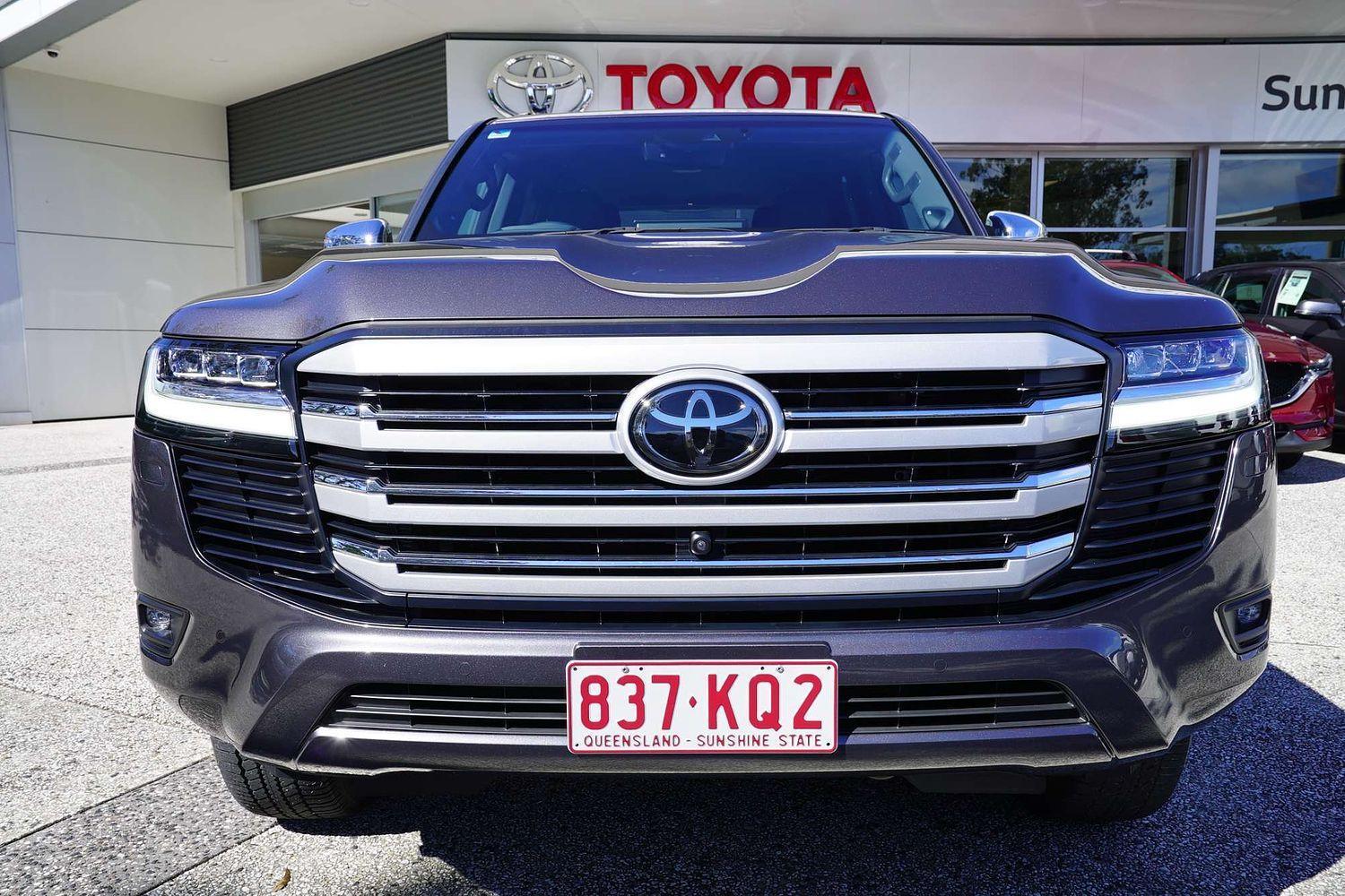 2024 Toyota Landcruiser Sahara in Silver