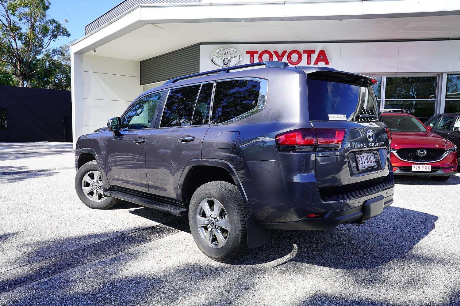 2024 Toyota Landcruiser Sahara in Silver
