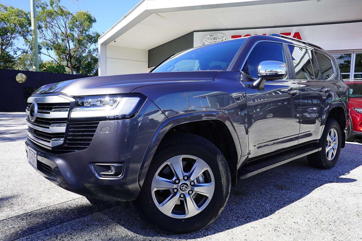 2024 Toyota Landcruiser Sahara in Silver