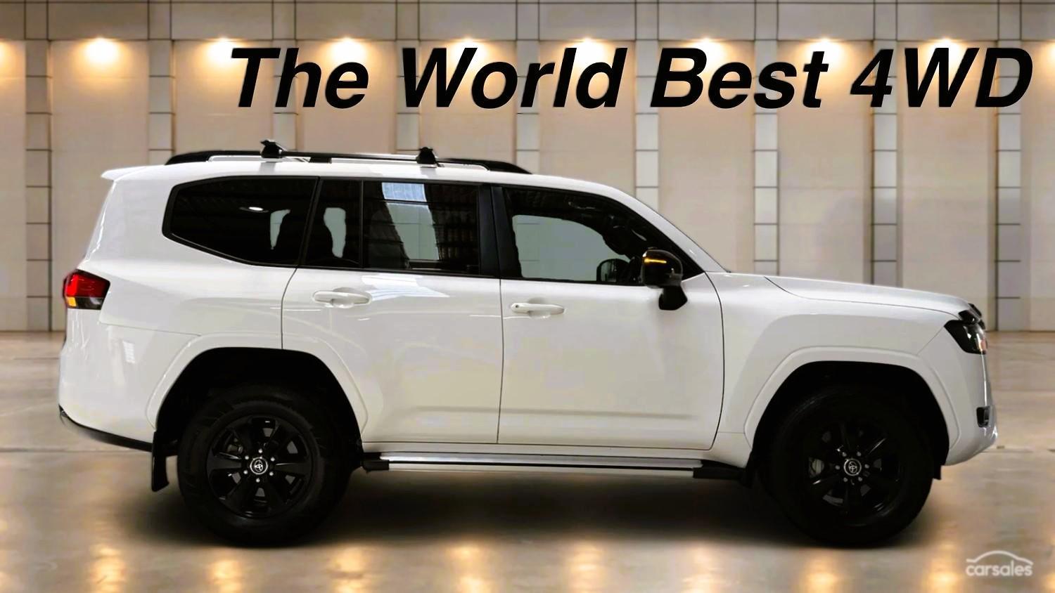 2024 Toyota Landcruiser GXL in White