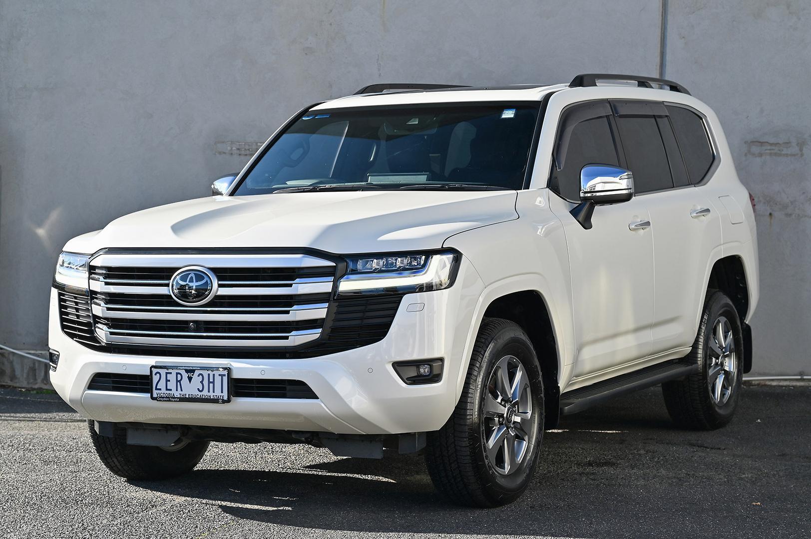 2022 Toyota Landcruiser Sahara in White