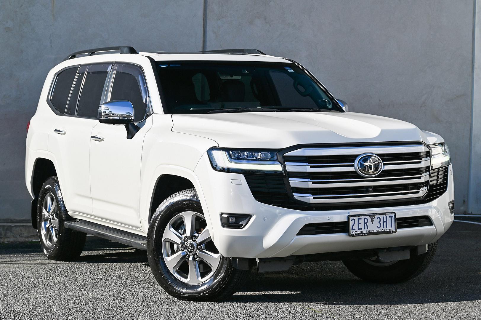 2022 Toyota Landcruiser Sahara in White