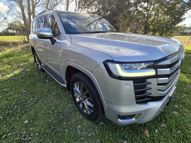 2022 Toyota Landcruiser Sahara ZX in Silver