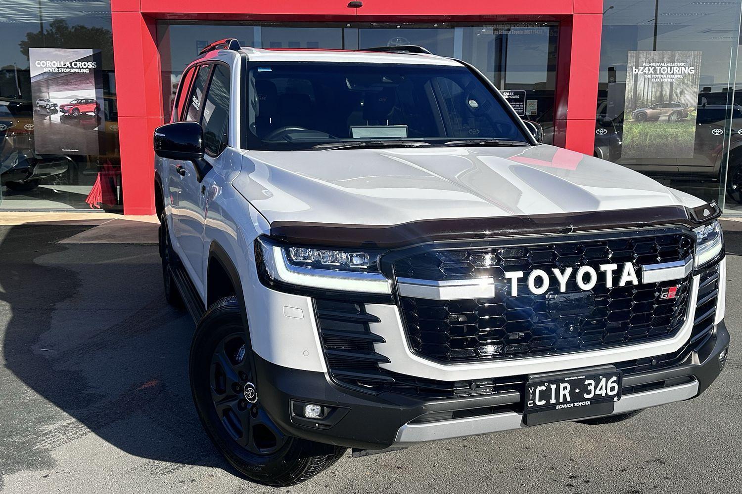 2023 Toyota Landcruiser GR-S in White