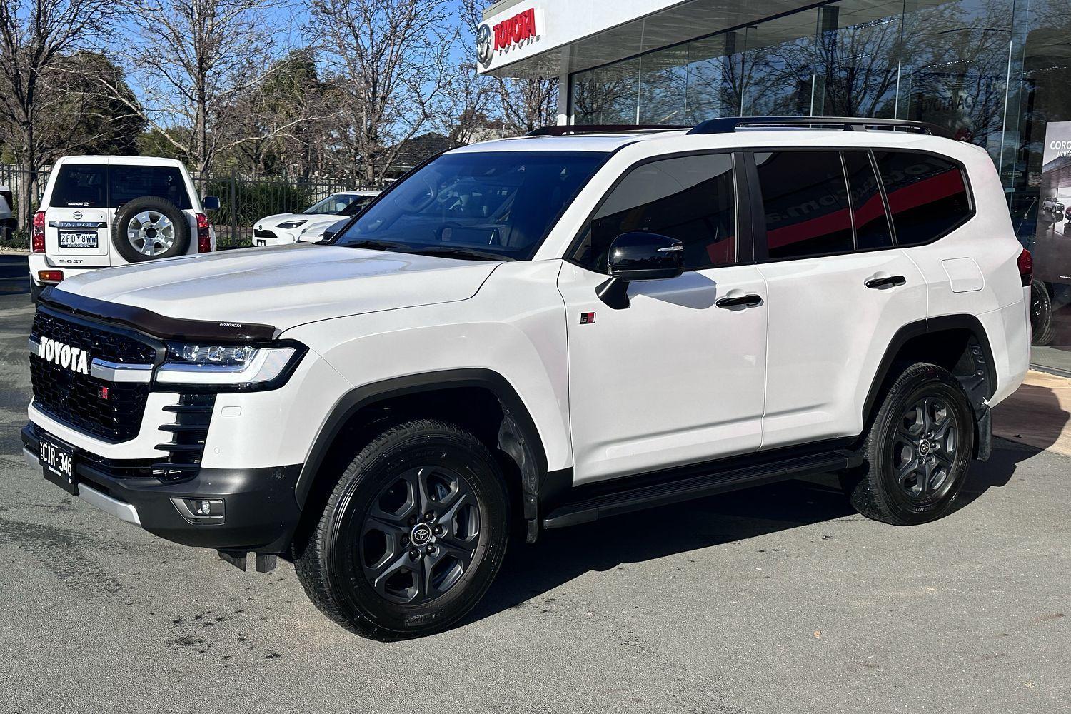 2023 Toyota Landcruiser GR-S in White