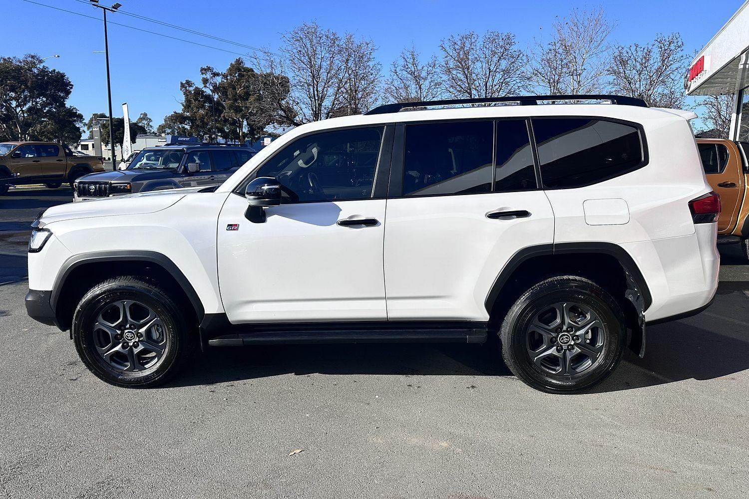 2023 Toyota Landcruiser GR-S in White