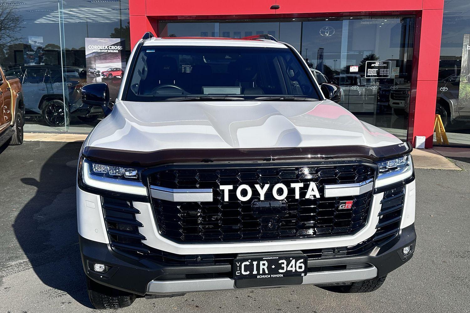 2023 Toyota Landcruiser GR-S in White