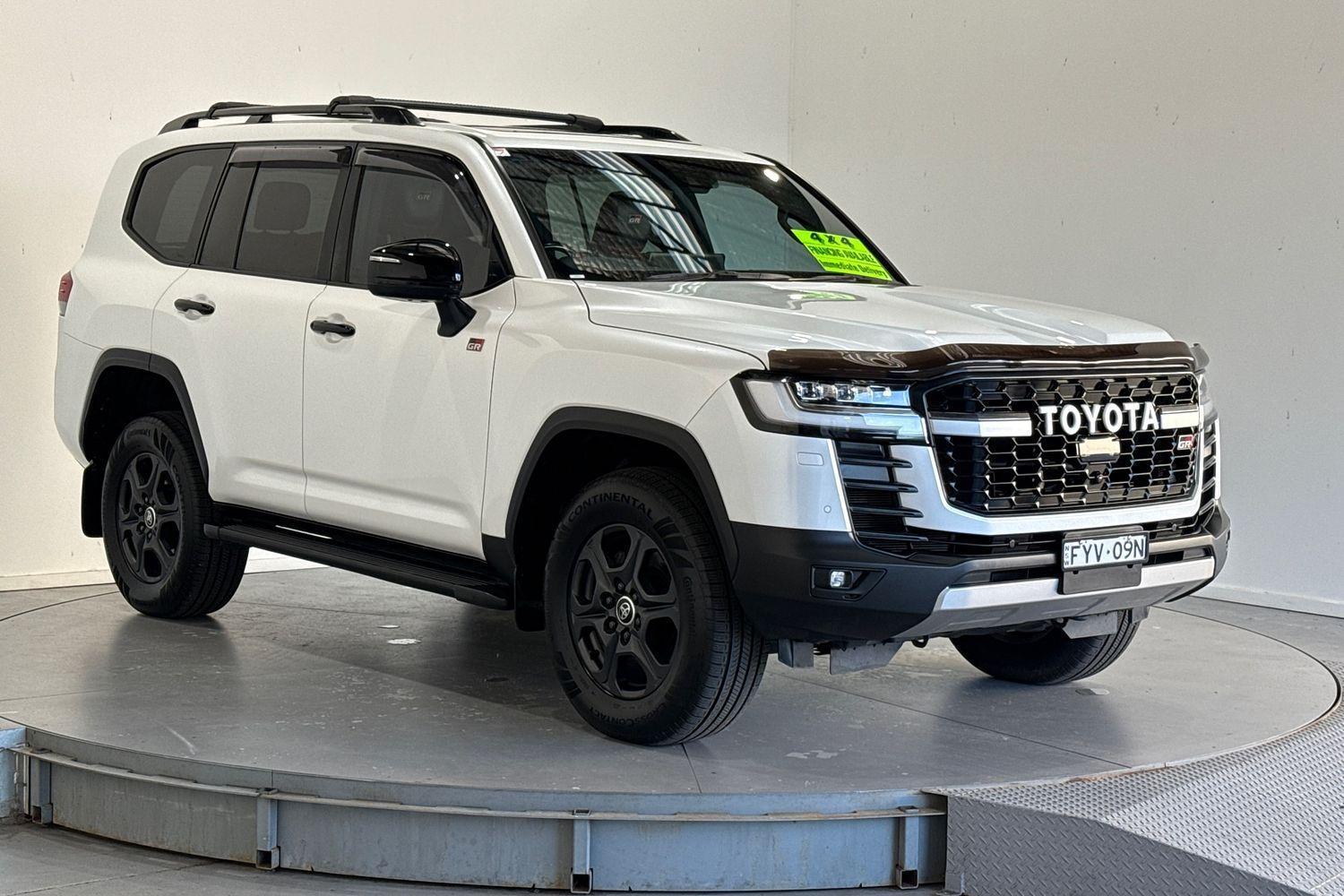 2023 Toyota Landcruiser GR Sport in White