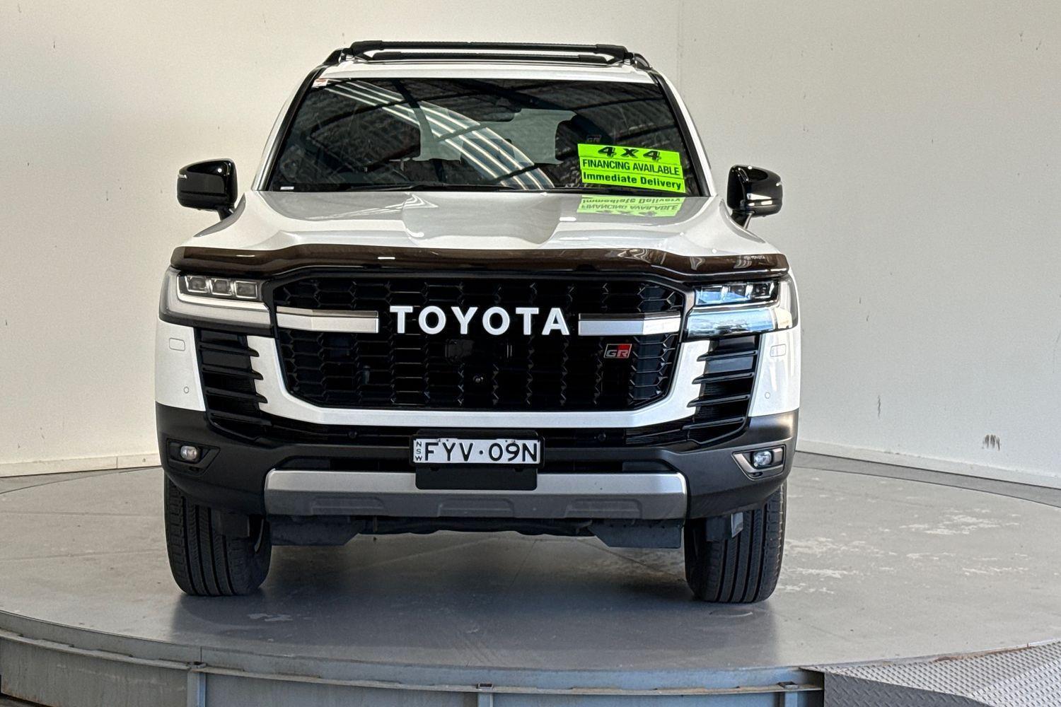 2023 Toyota Landcruiser GR Sport in White