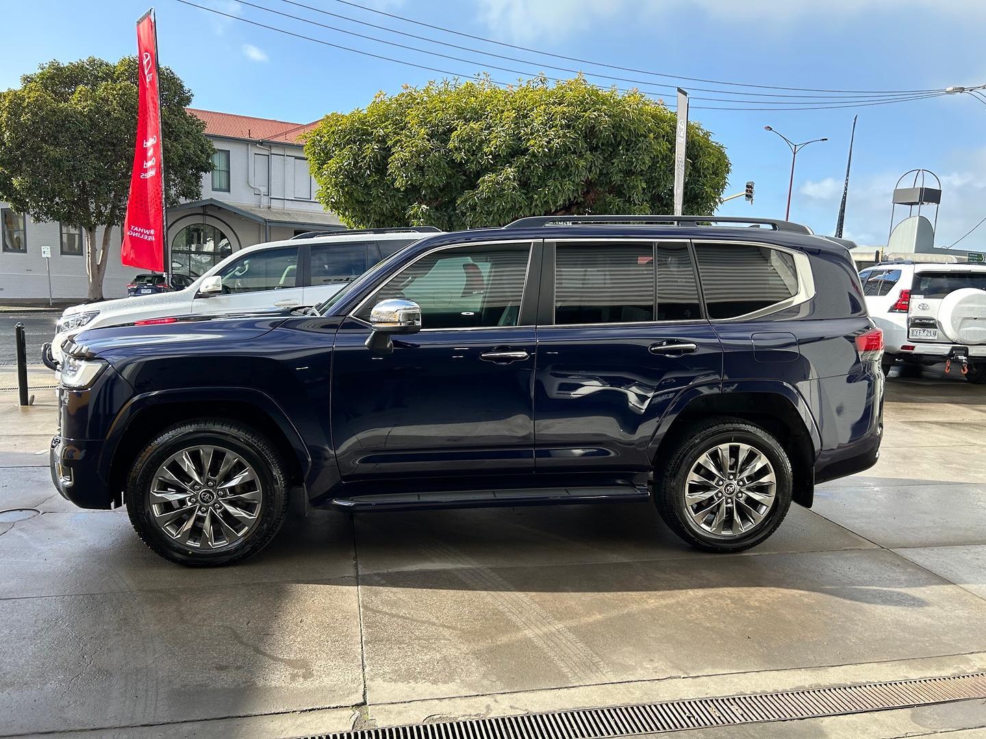 2023 Toyota Landcruiser Sahara ZX in Blue